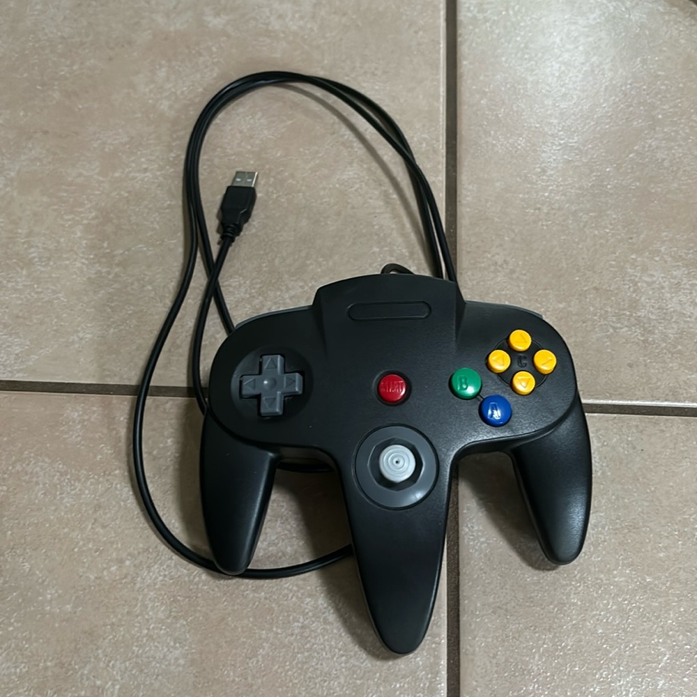 N64 controller usb connect
